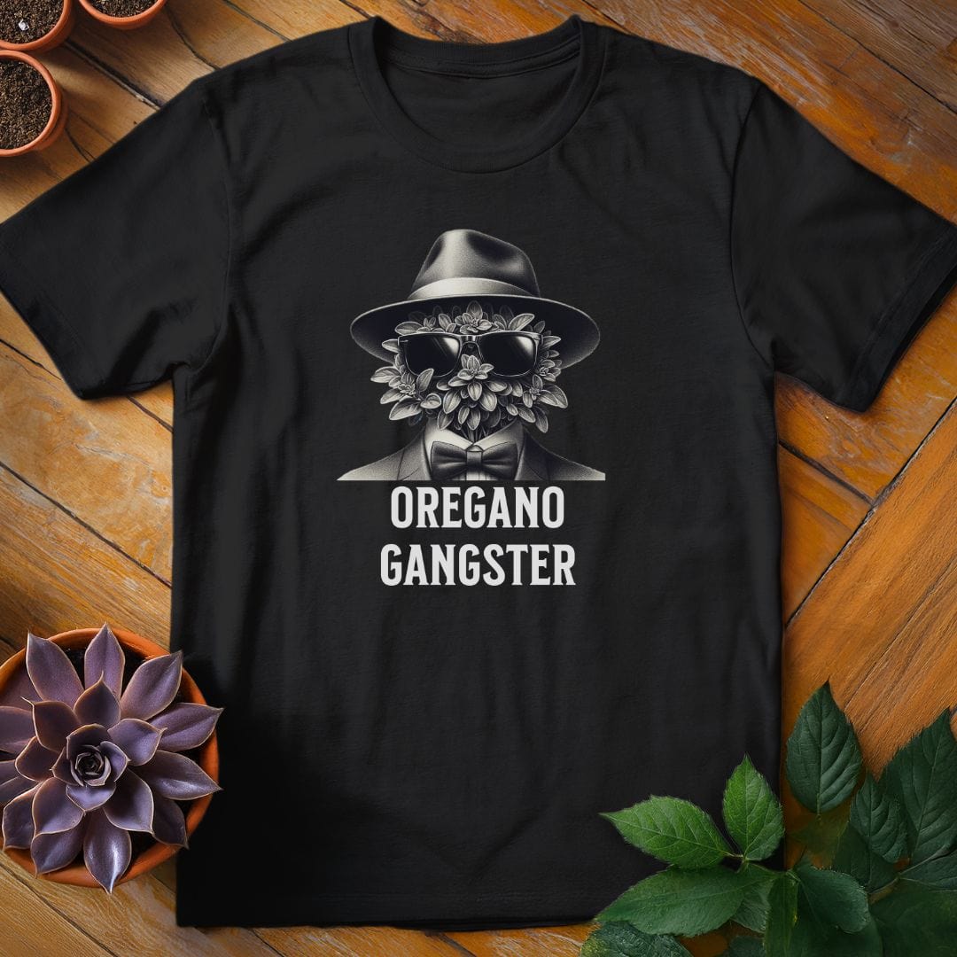 Oregano Gangster Tee T-Shirt Black / S