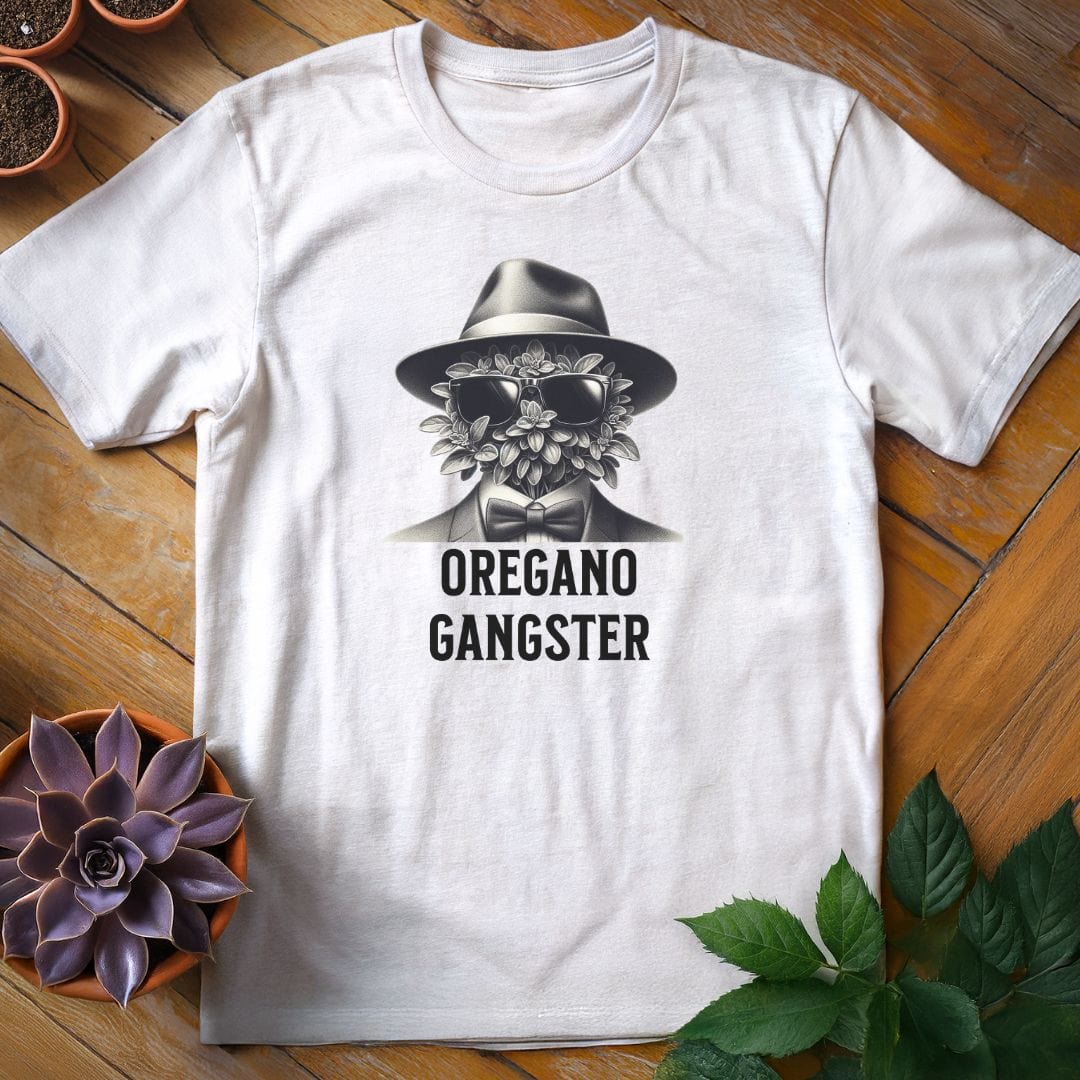 Oregano Gangster Tee T-Shirt White / S