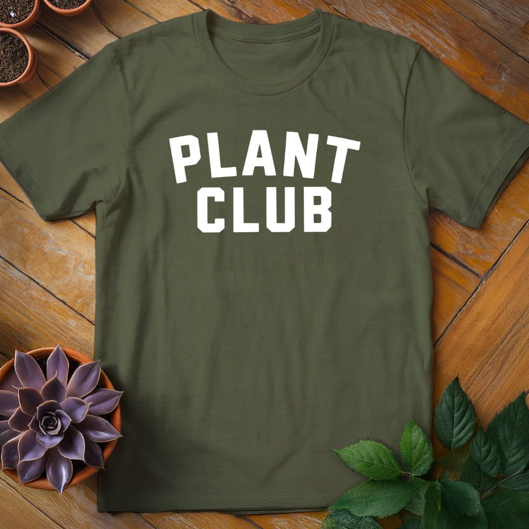 Plant Club Tee T-Shirt Military Green / S