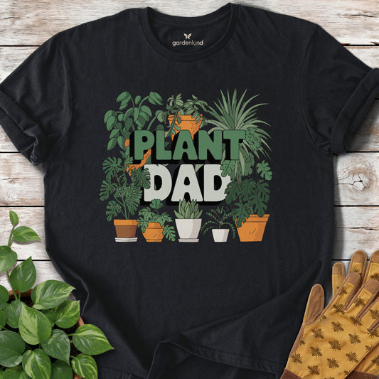 Plant Dad Tee, Black