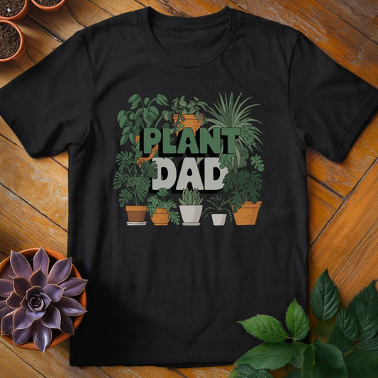 Plant Dad Tee T-Shirt Black / S