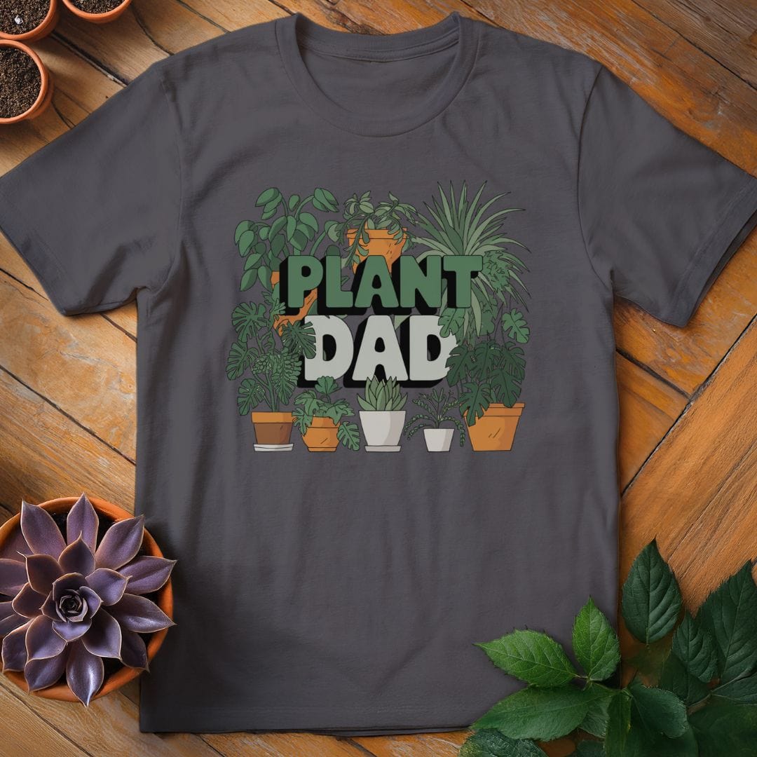 Plant Dad Tee T-Shirt Charcoal / S