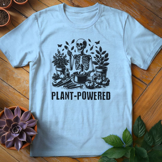 Plant-Powered Tee T-Shirt Light Blue / S
