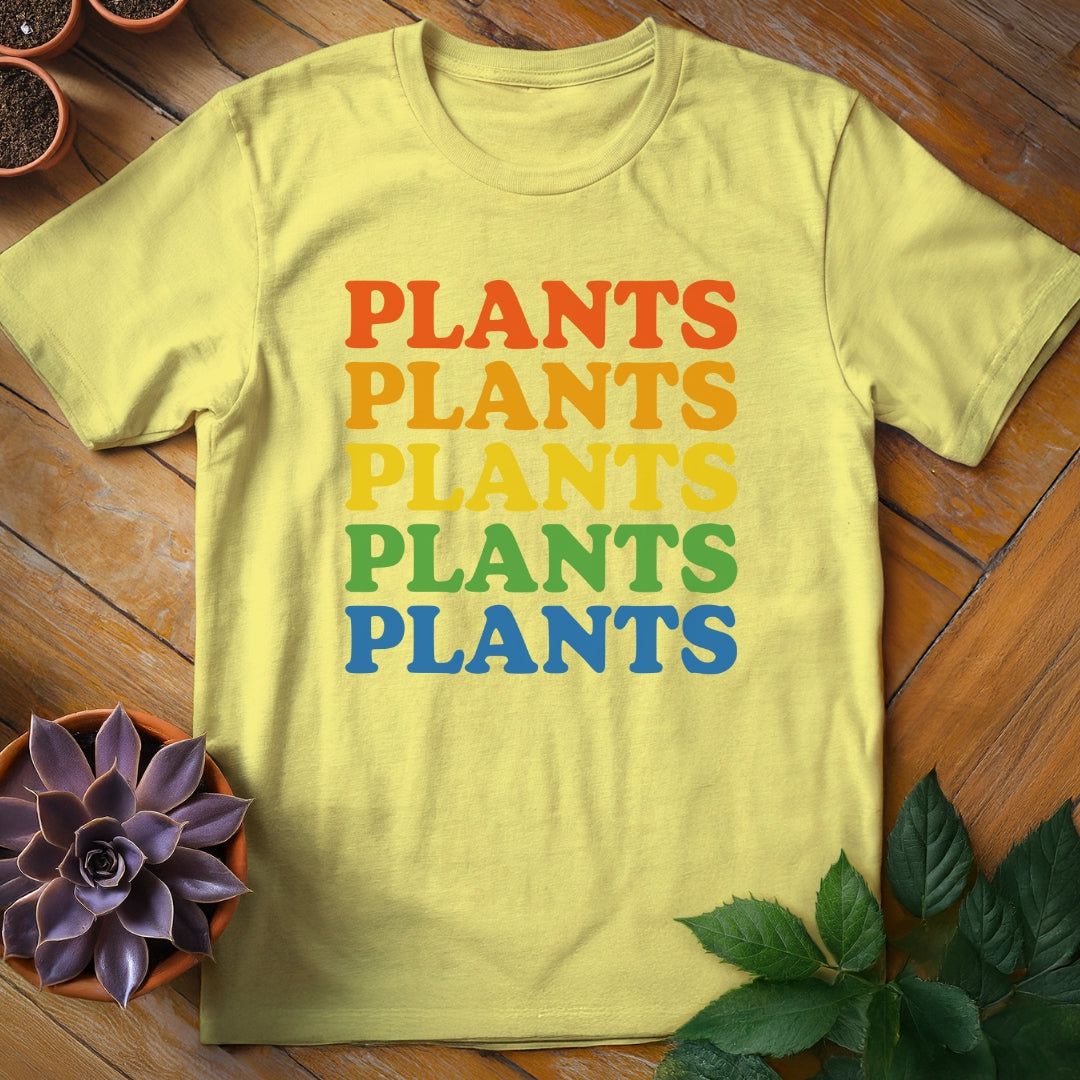 Plants Plants Plants Tee T-Shirt Cornsilk / S