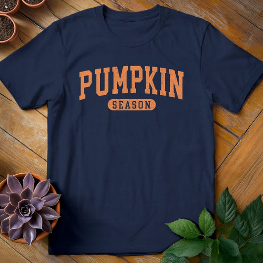 Pumpkin Season Tee T-Shirt Navy / S