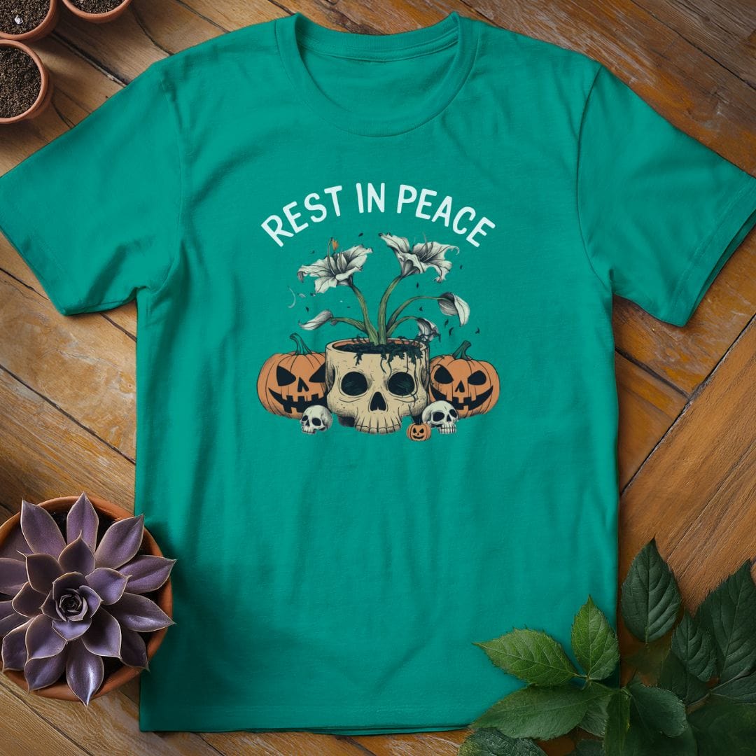 Rest in Peace Lily Tee T-Shirt Jade Dome / S
