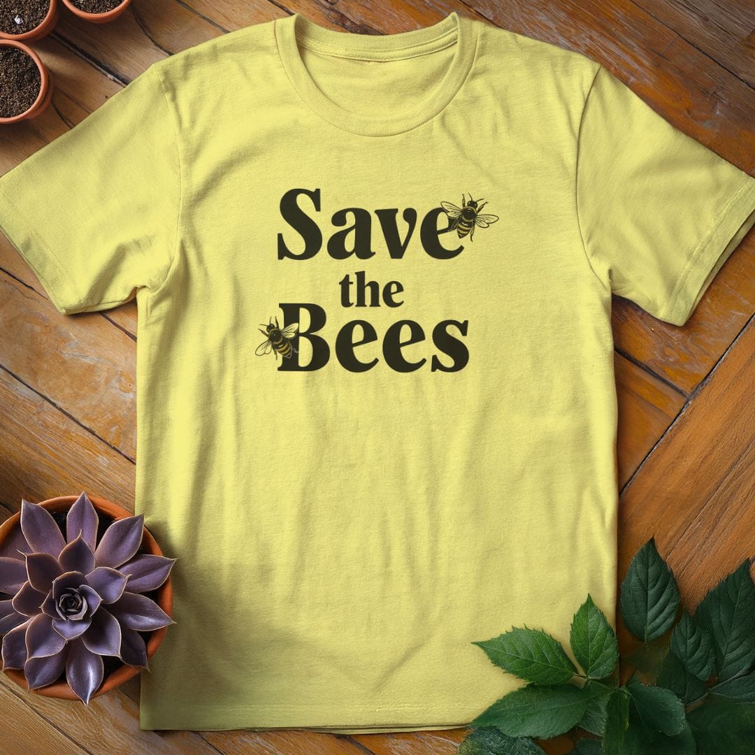 Save the Bees Tee T-Shirt Cornsilk / S