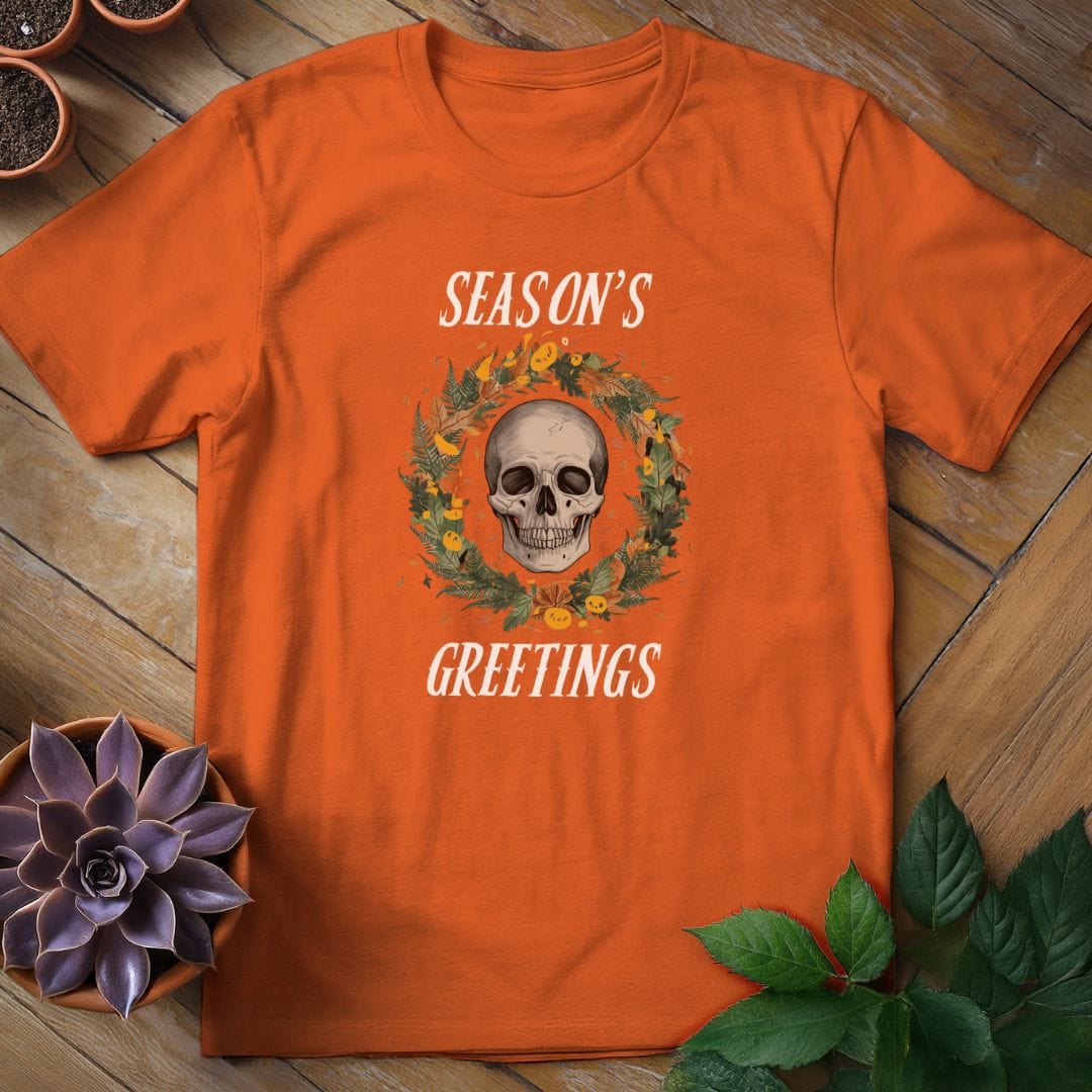 Season's Greetings Tee T-Shirt Orange / S