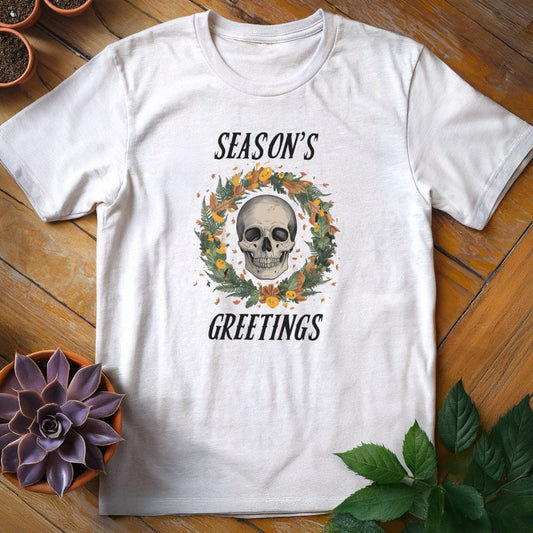 Season's Greetings Tee T-Shirt White / S