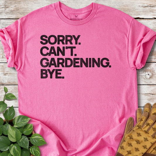 Sorry. Can't. Tee, Azalea