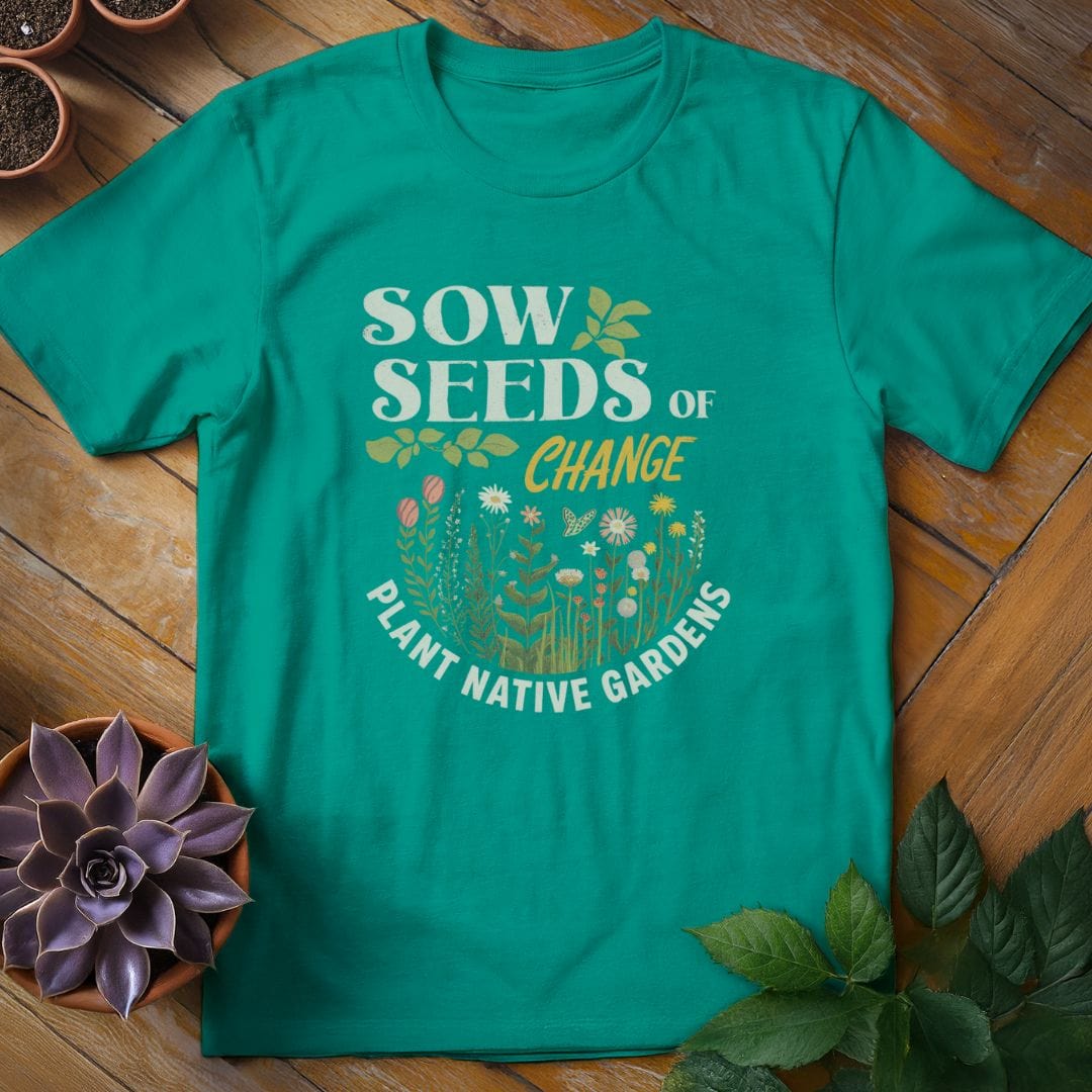 Sow Seeds of Change Tee T-Shirt Jade Dome / S