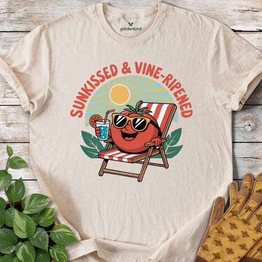 Sunkissed & Vine-Ripened Tee, Natural