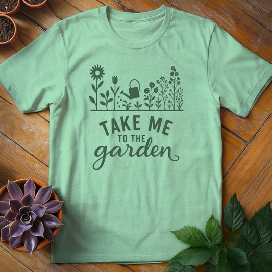 Take Me to the Garden Tee T-Shirt Mint Green / S