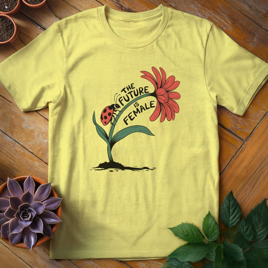 The Future is Female Tee T-Shirt Cornsilk / S