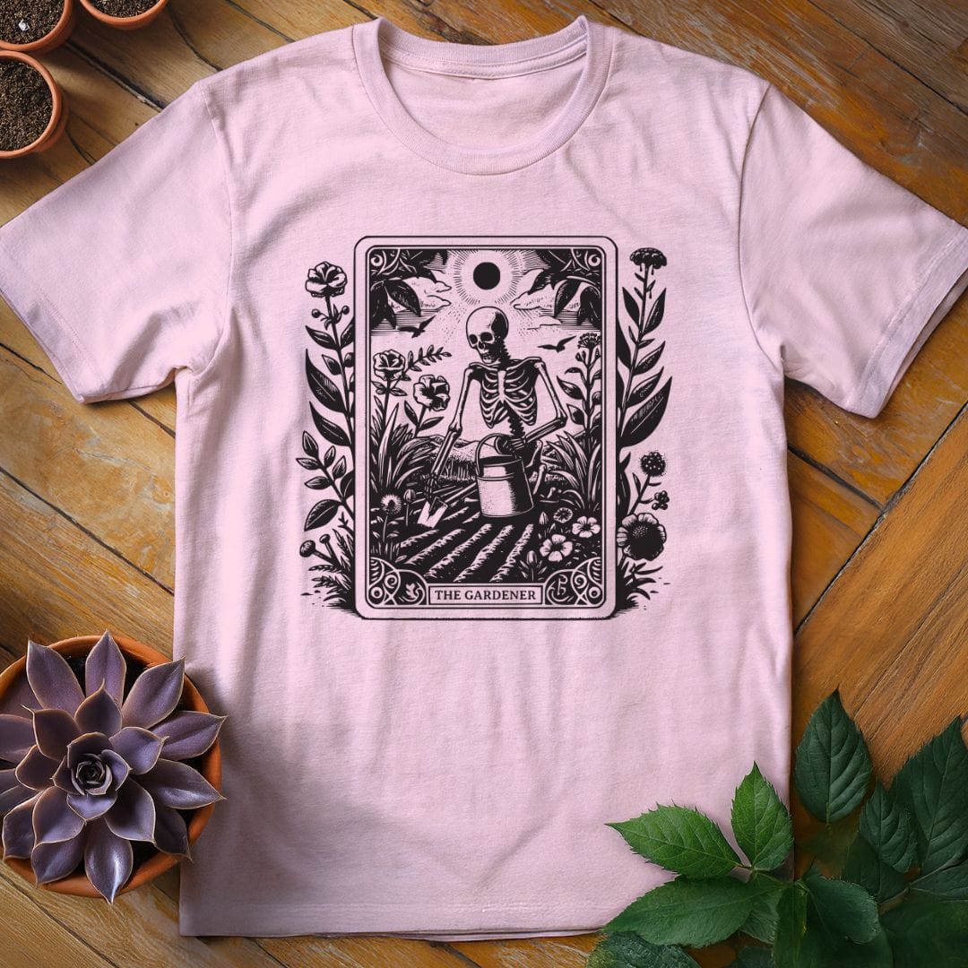 The Gardener Tee T-Shirt Light Pink / S