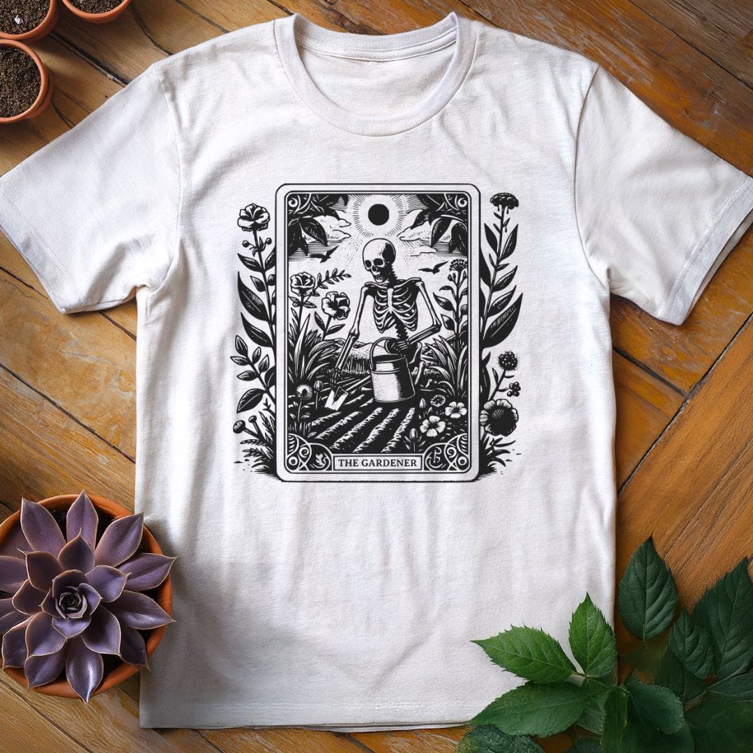 The Gardener Tee T-Shirt White / S