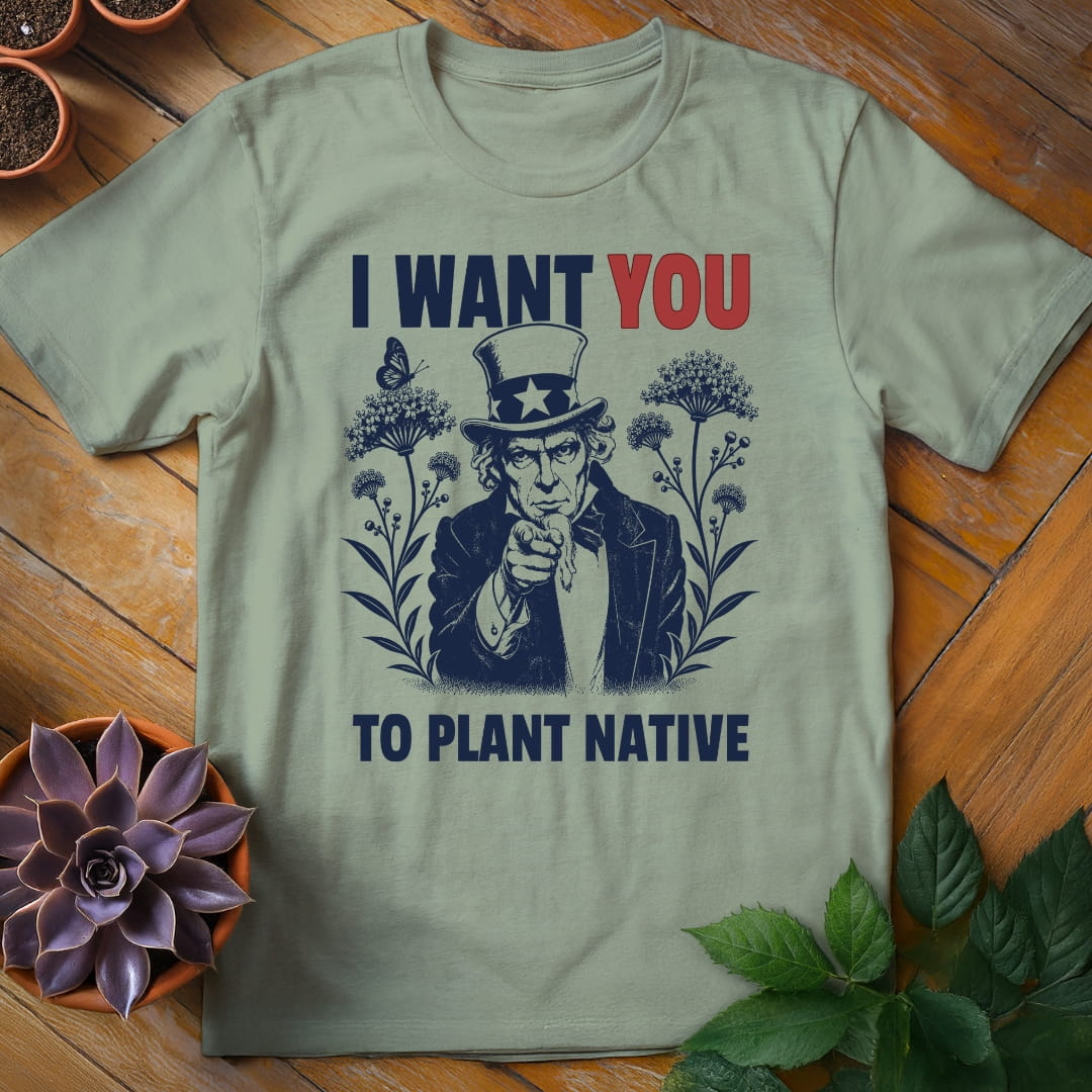 Uncle Sam Plant Native Tee T-Shirt Sage / S