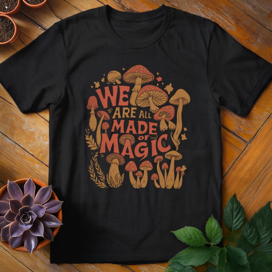 We Are All Made of Magic Tee T-Shirt Black / S