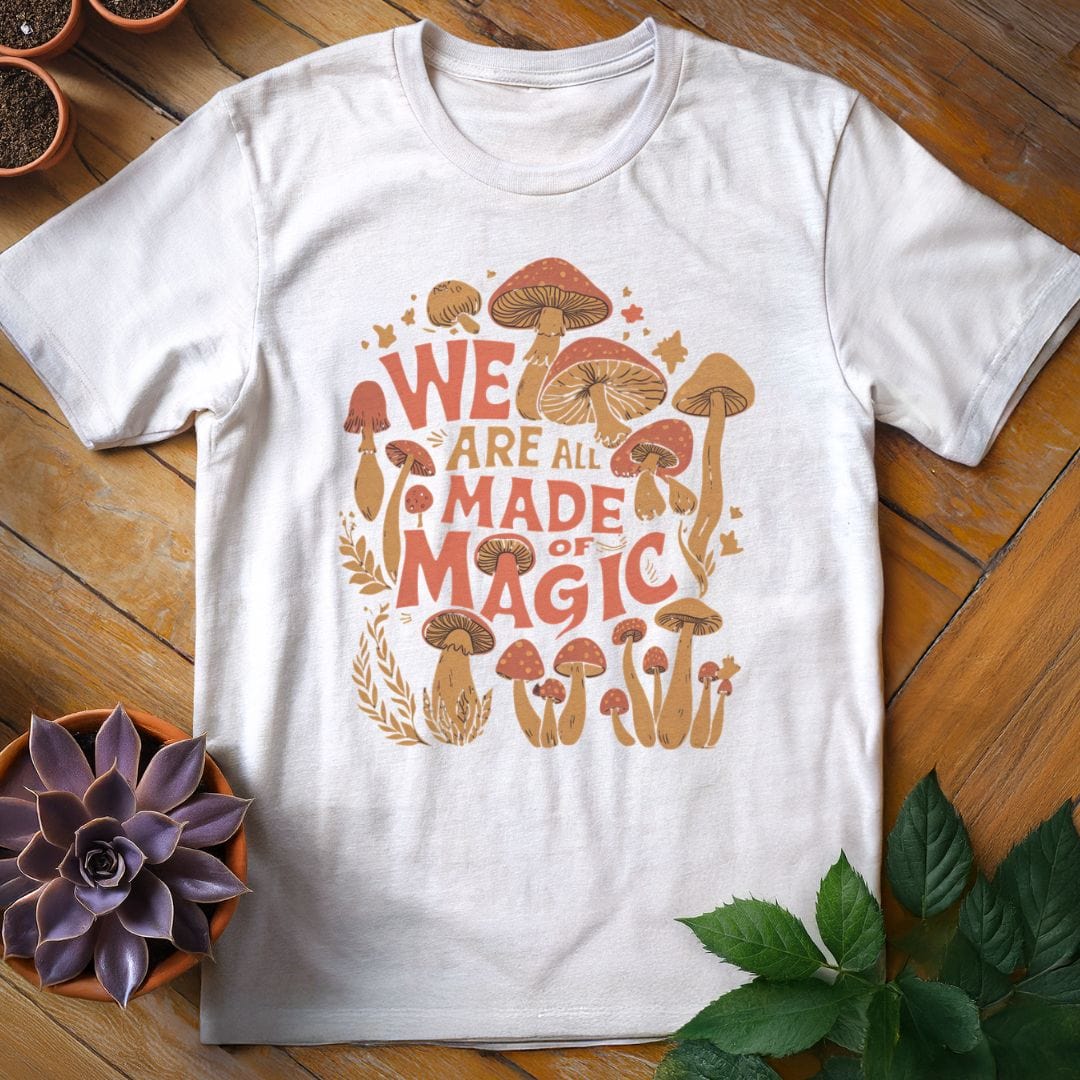 We Are All Made of Magic Tee T-Shirt White / S