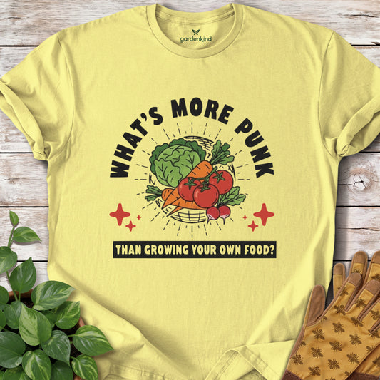 What's More Punk Tee, Cornsilk