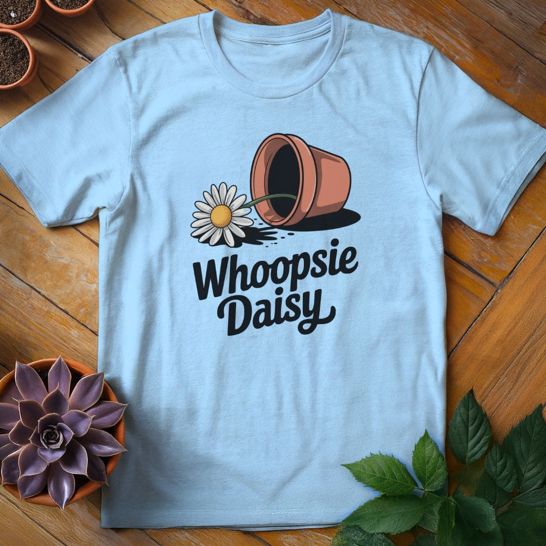 Whoopsie Daisy Tee T-Shirt Light Blue / S