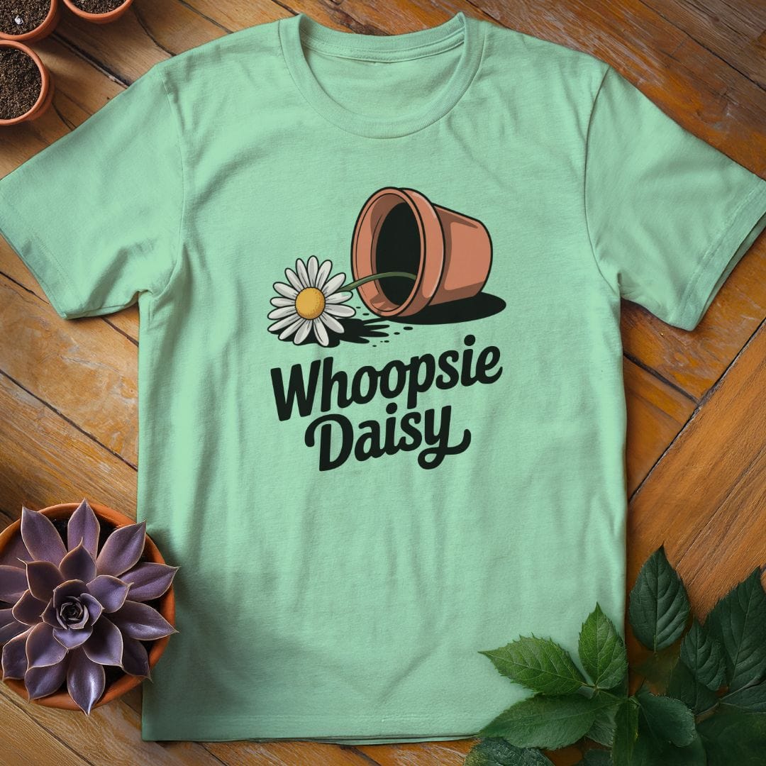 Whoopsie Daisy Tee T-Shirt Mint Green / S