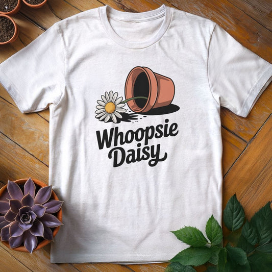 Whoopsie Daisy Tee T-Shirt White / S