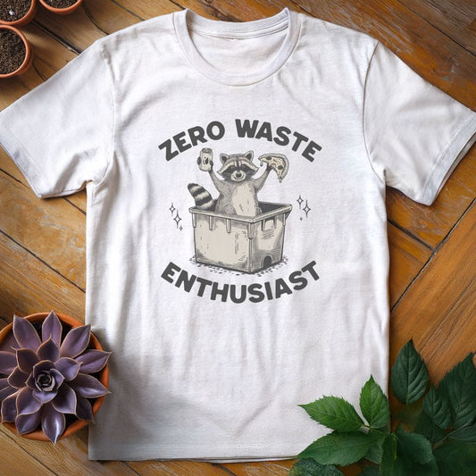 Zero Waste Enthusiast Tee T-Shirt White / S