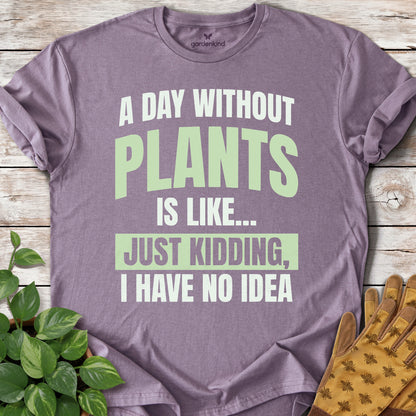 A Day Without Plants Tee, Paragon