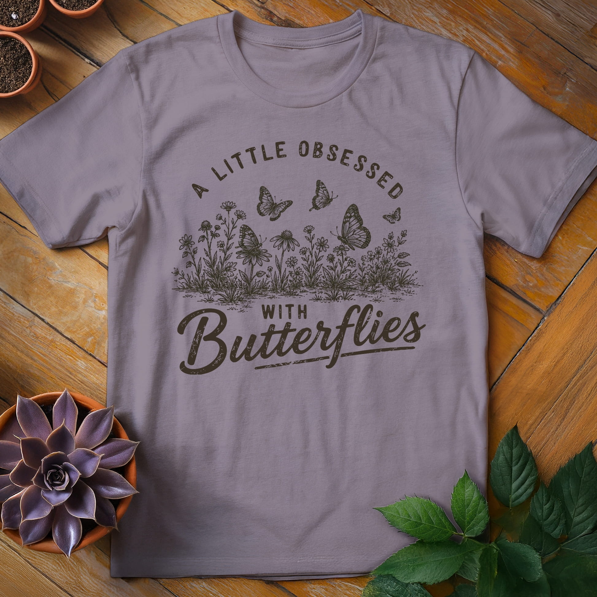 A Little Obsessed with Butterflies Tee T-Shirt Paragon / S