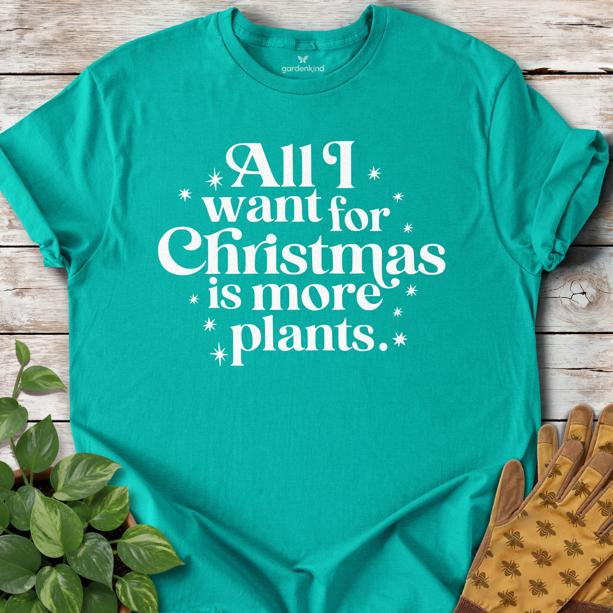 All I Want for Christmas Tee, Jade Dome