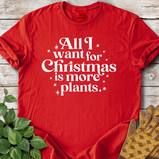 All I Want for Christmas Tee, Red
