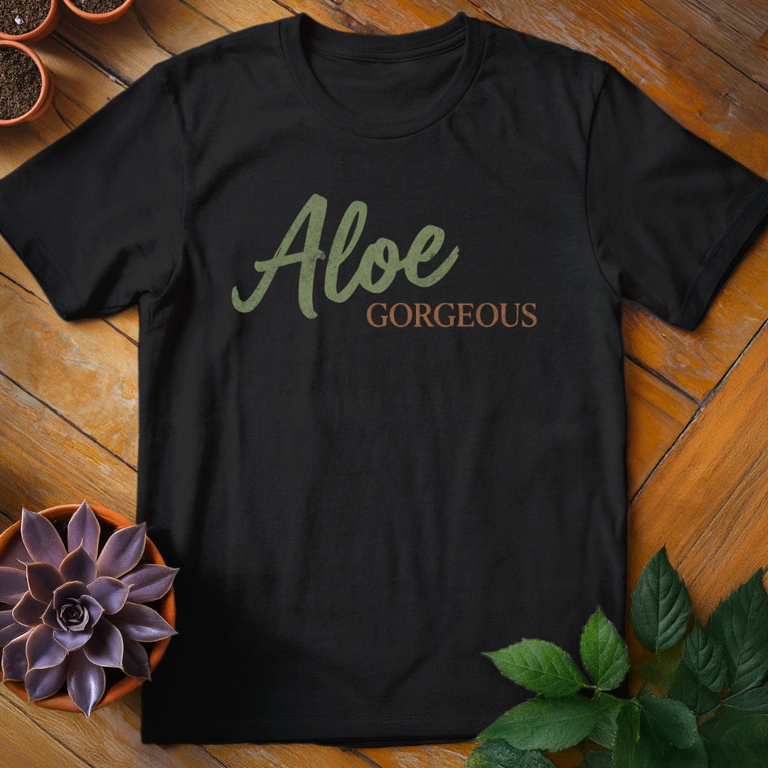 Aloe Gorgeous Tee T-Shirt Black / S