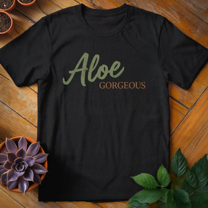 Aloe Gorgeous Tee T-Shirt Black / S