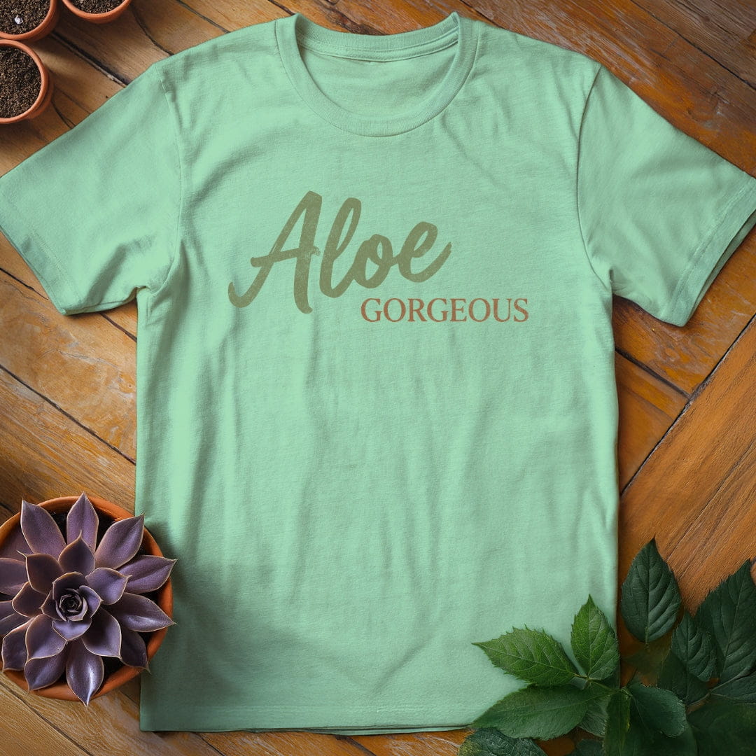 Aloe Gorgeous Tee T-Shirt Mint Green / S