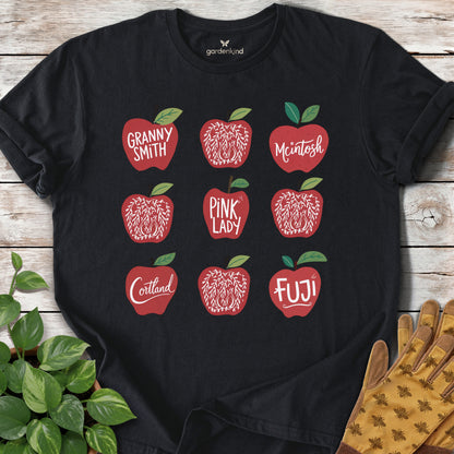 Apples Tee, Black