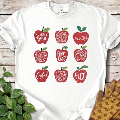 Apples Tee, White