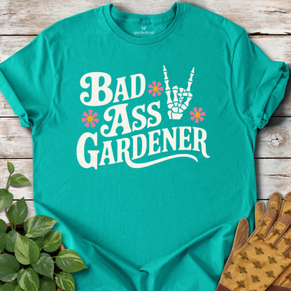 Bad Ass Gardener Tee, Jade Dome