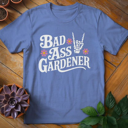 Bad Ass Gardener Tee T-Shirt Iris / S