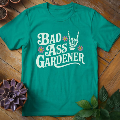 Bad Ass Gardener Tee T-Shirt Jade Dome / S