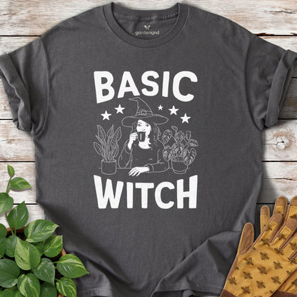 Basic Witch Tee, Charcoal