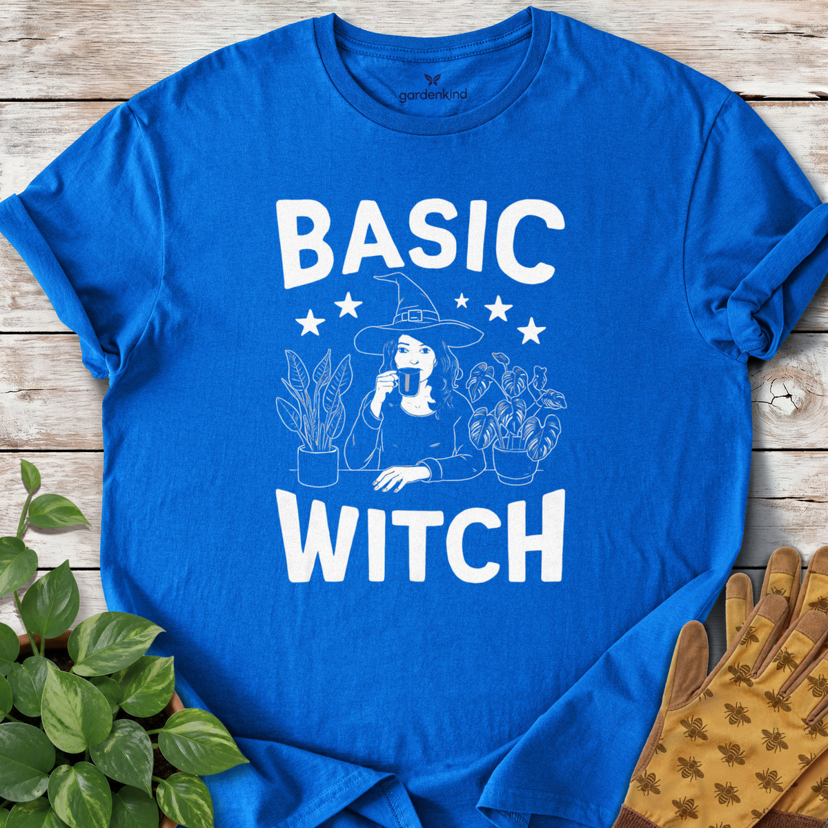Basic Witch Tee, Royal