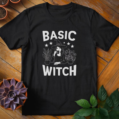 Basic Witch Tee T-Shirt Black / S