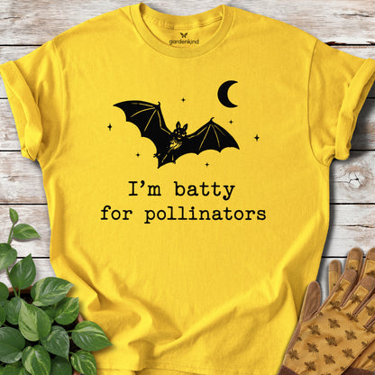 Batty for Pollinators Tee, Daisy