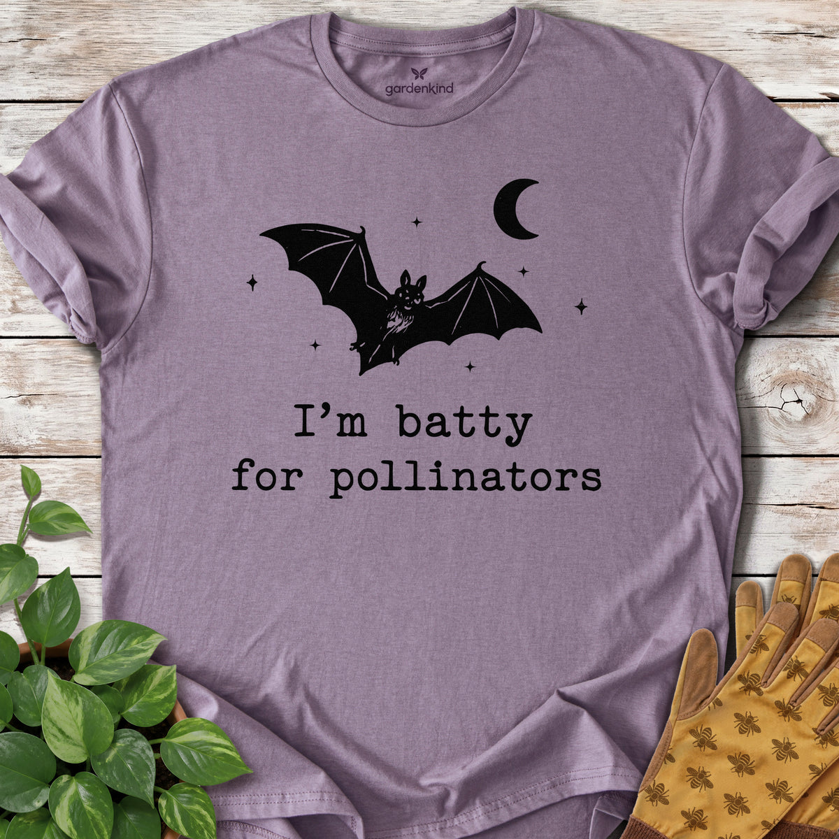 Batty for Pollinators Tee, Paragon