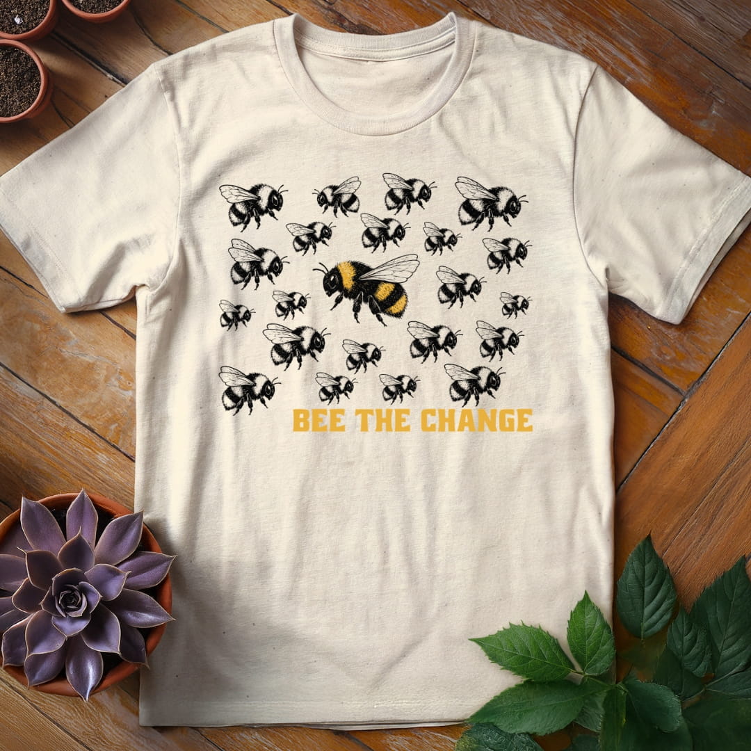 Bee the Change Tee T-Shirt Natural / S