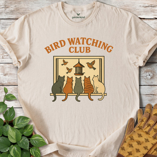 Bird Watching Club Tee, Natural