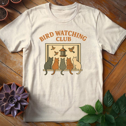 Bird Watching Club Tee T-Shirt Natural / S