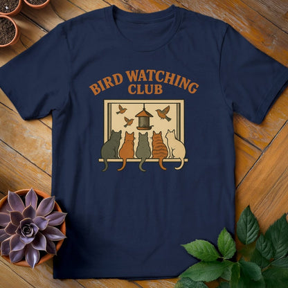 Bird Watching Club Tee T-Shirt Navy / S