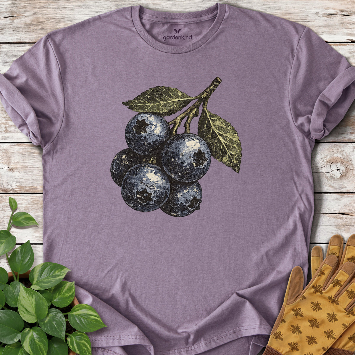 Blueberries Tee, Paragon